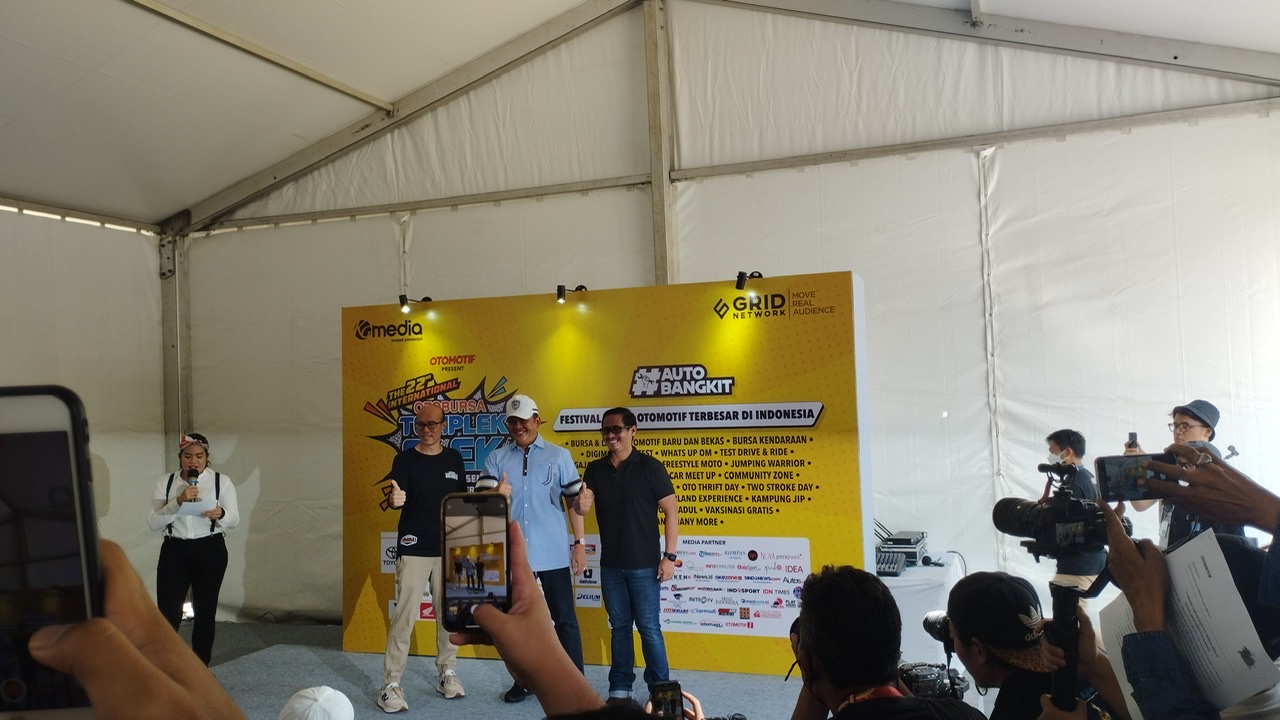 HARI INI RESMI DIBUKA THE 22nd INTERNATIONAL OTOBURSA TUMPLEK BLEK 2022 3 – 4 SEPTEMBER 2022 HARI INI RESMI DIBUKA THE 22nd INTERNATIONAL OTOBURSA TUMPLEK BLEK 2022 3 – 4 SEPTEMBER 2022