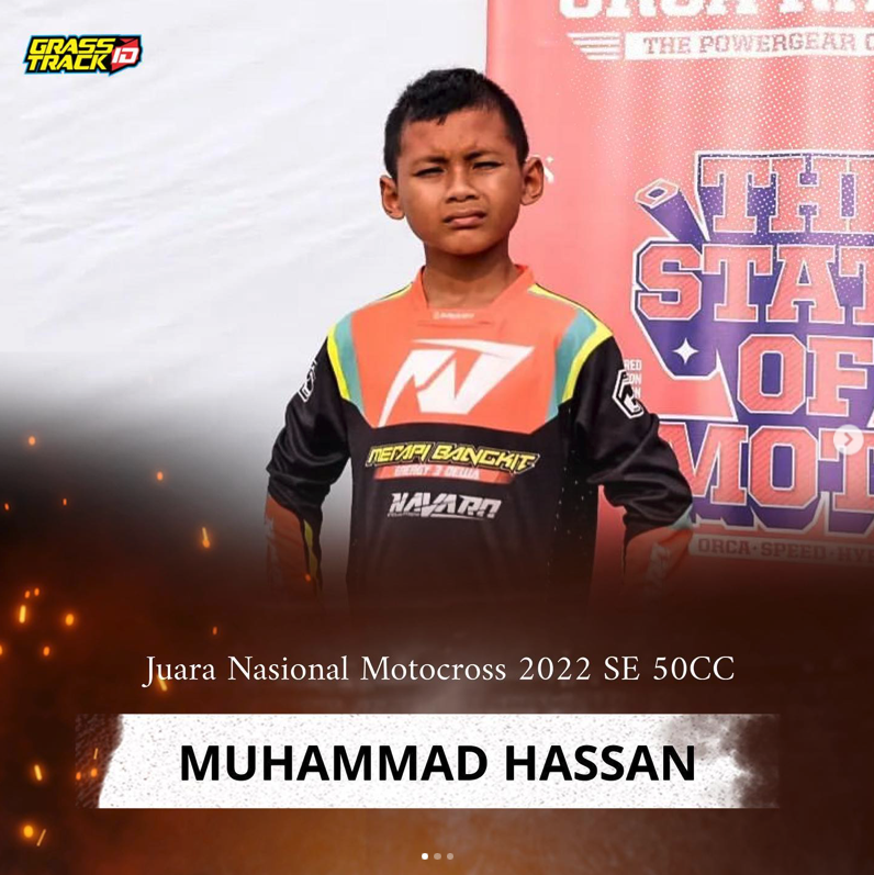 Juara Nasional Motocross 2022 - SE 50CC